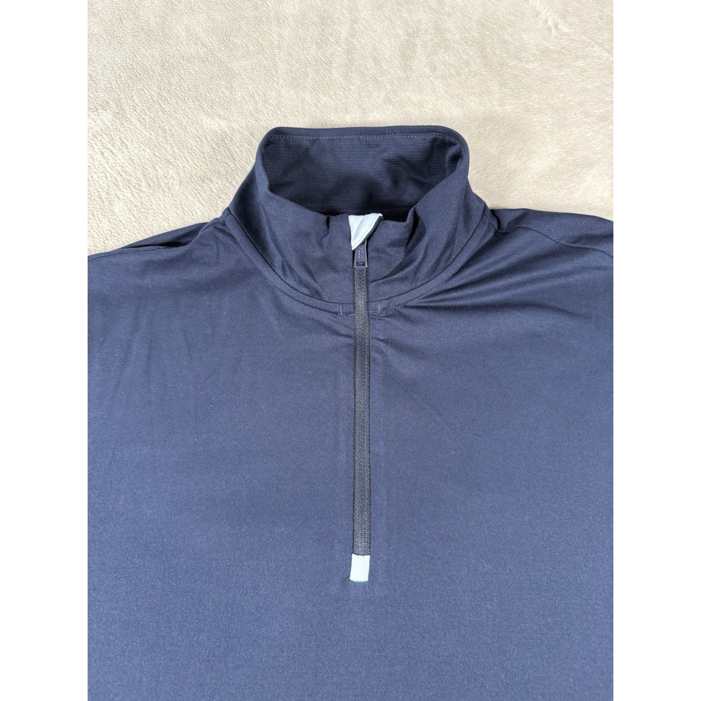 Polo Ralph Lauren Performance Shirt Men's Medium Blue 1/4 Zip Pullover